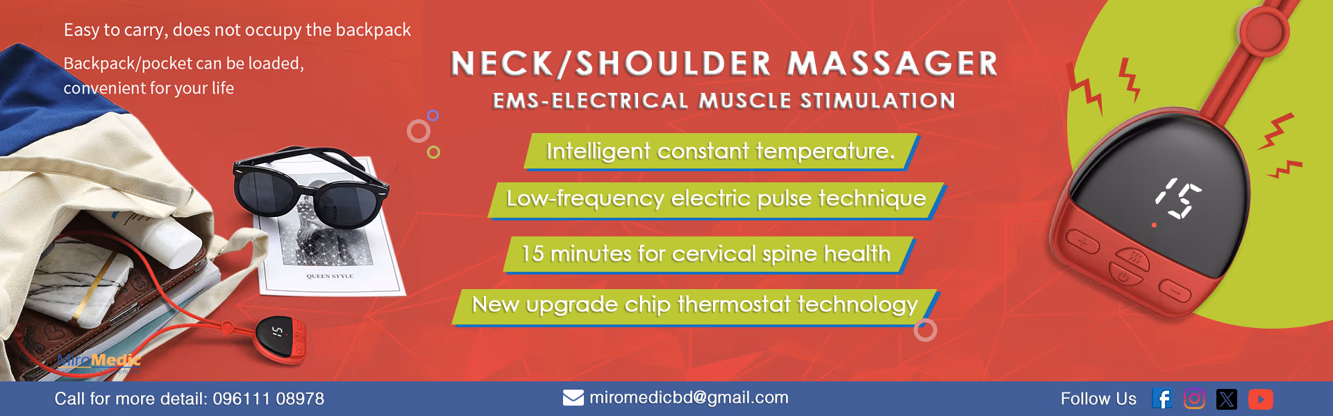 Neck Massager-EMS